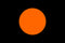 Black Orange Dot Flag