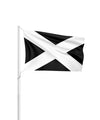 Black & White Cross Flag