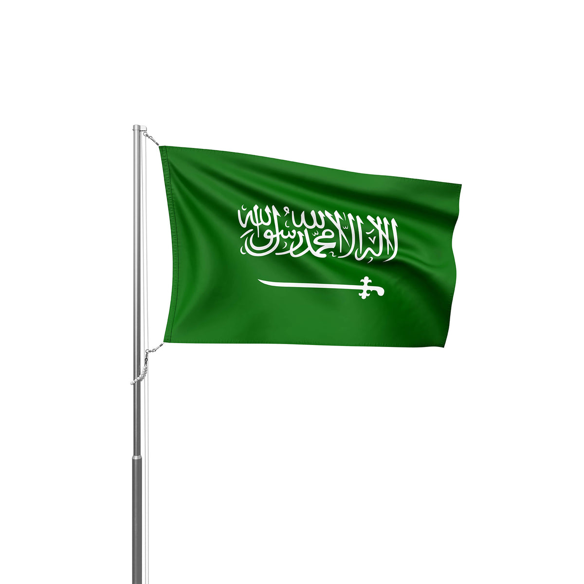 Saudi Arabia Flag– Blue Flag Manufacturing